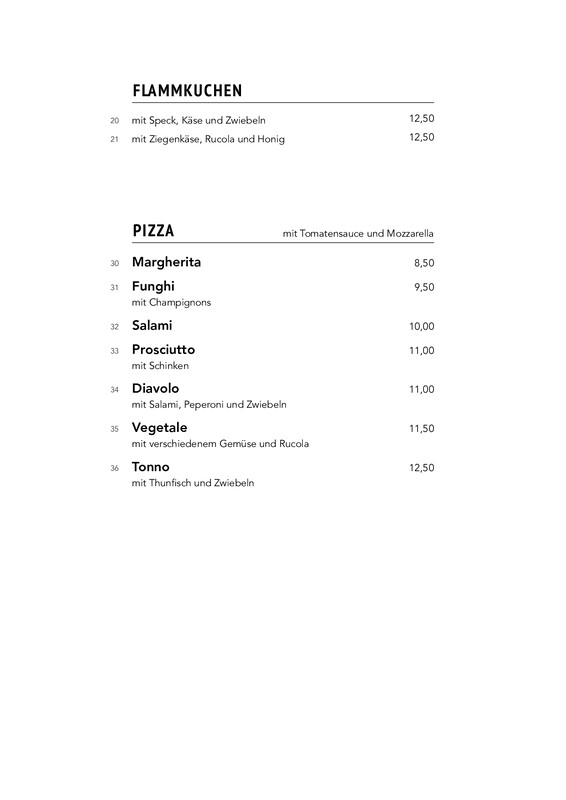 Speisekarte Seite 3