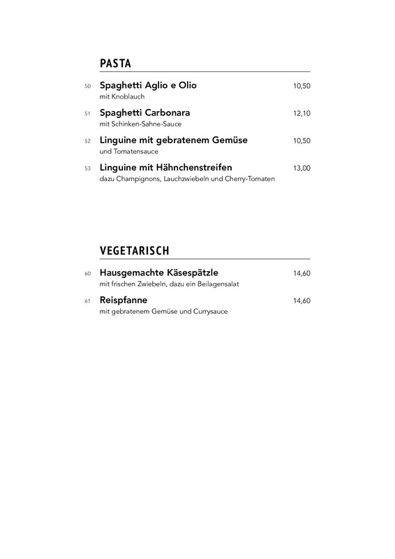 Speisekarte Seite 4