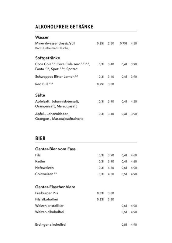 Speisekarte Seite 8
