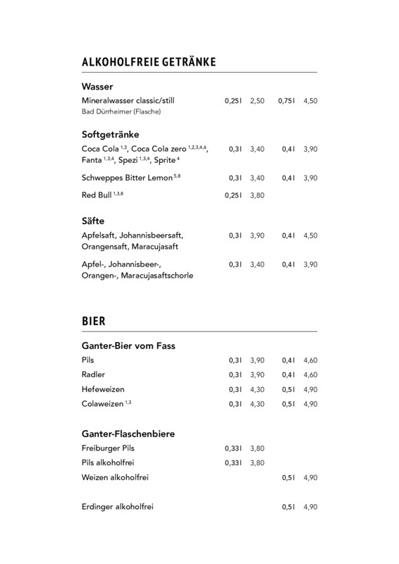 Speisekarte Seite 9