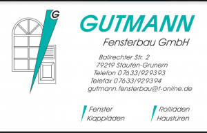 Fensterbau Gutmann GmbH